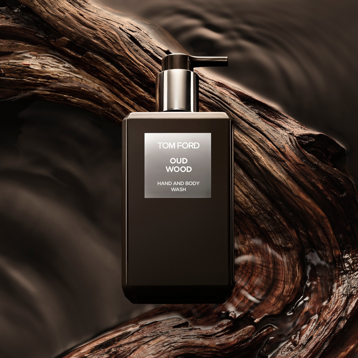 Мыло private blend oud wood hand & body wash Tom Ford, объем 240 мл. — фото 2