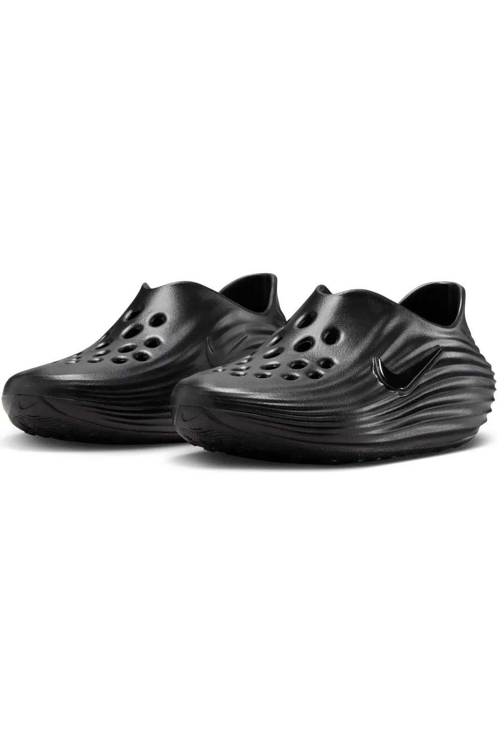 Детские кроссовки slip-on на платформе ReactX Rejuven8 Nike, 001 черный/черный