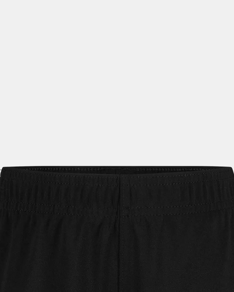 Шорты для мальчиков на эластичном поясе UA Tech Vent UnderArmour, Black/White — фото 2