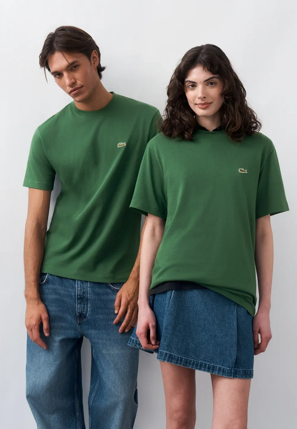Футболка Lacoste Green с принтом — фото 2