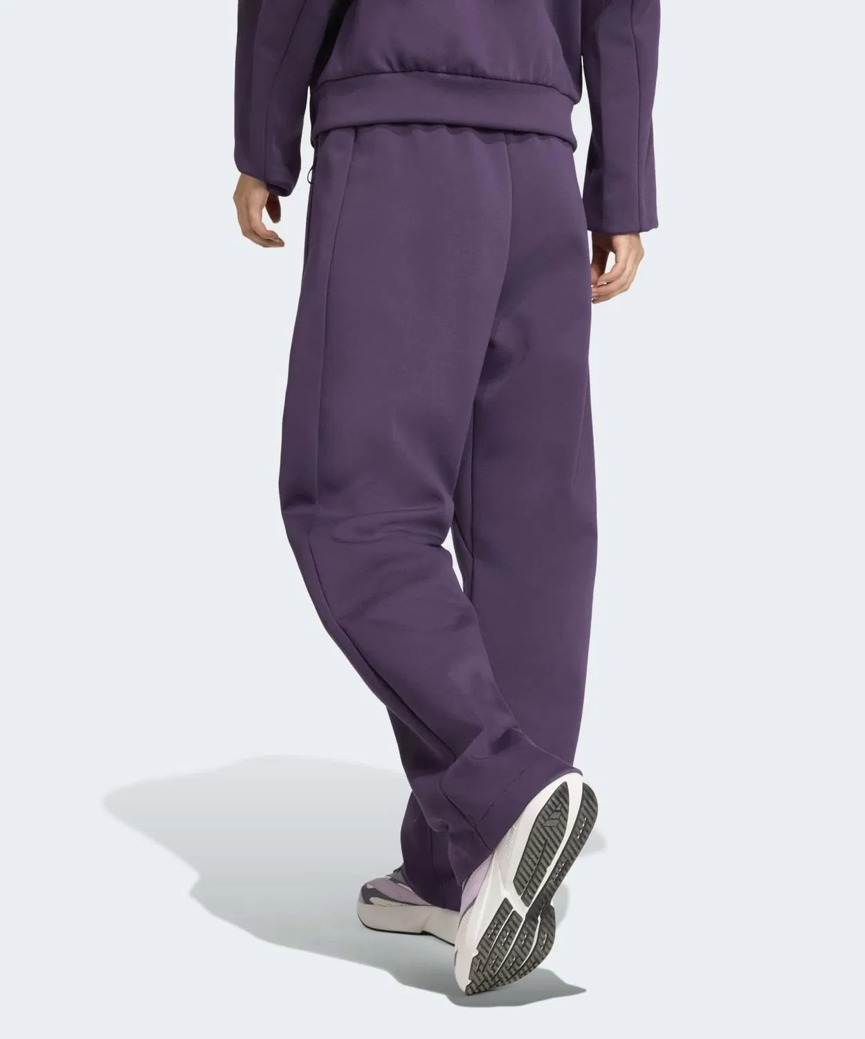 Женские спортивные брюки из трикотажа с принтом Z.N.E. Adidas, Violet — фото 2
