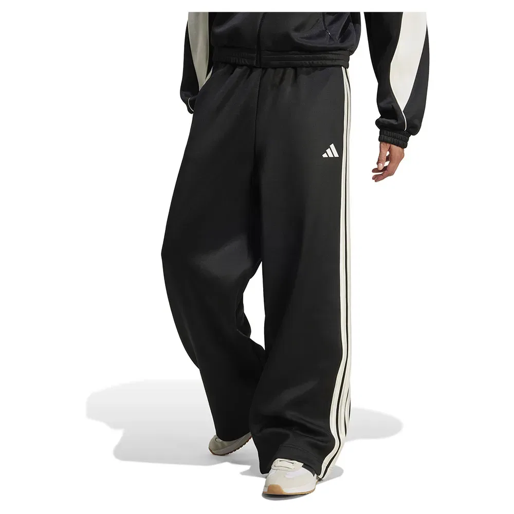 Женские спортивные брюки с лампасами Stadium 3 Stripes Adidas, Black