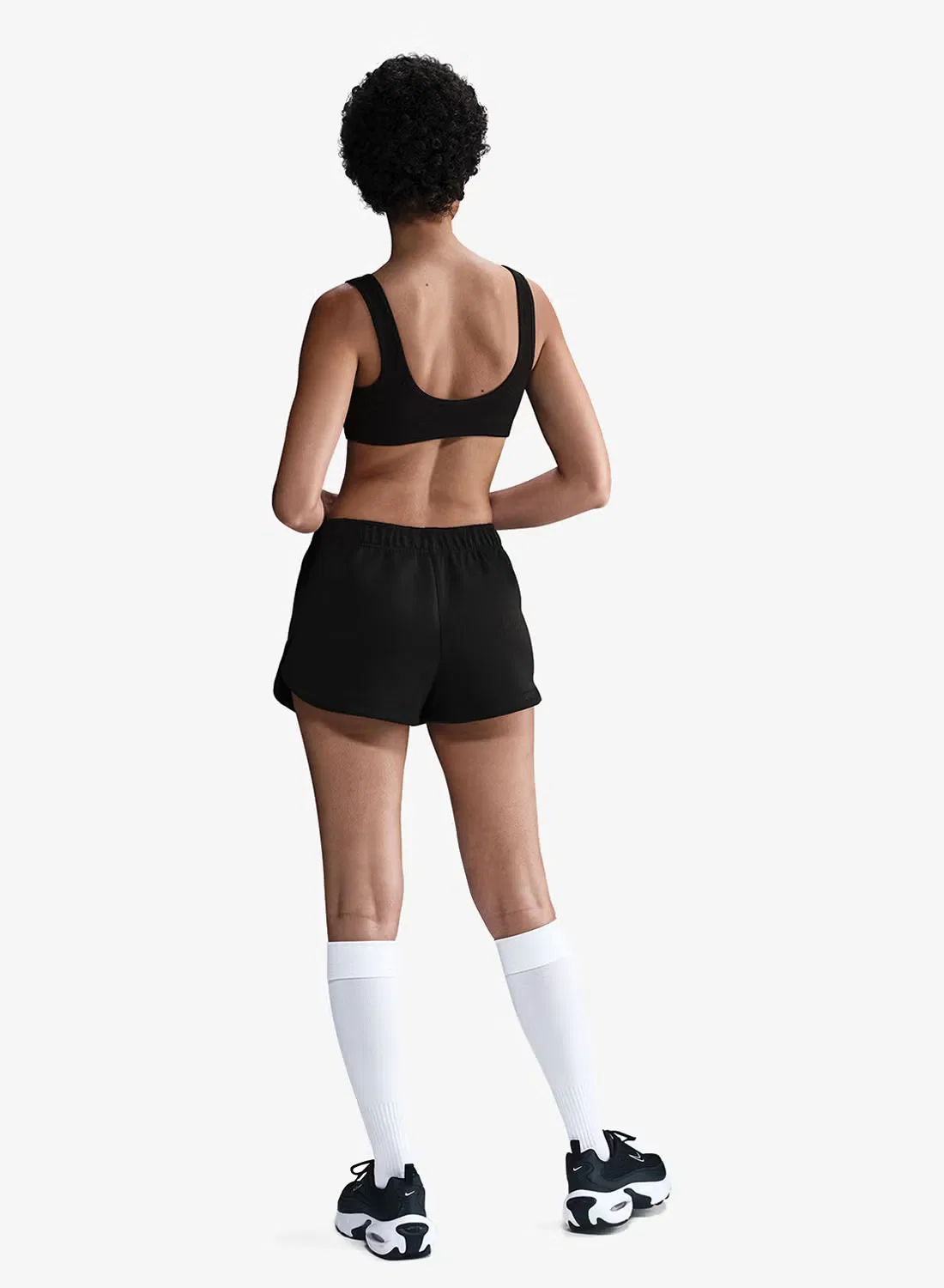 Шорты с принтом Nike NSW Knitted, черный — фото 2