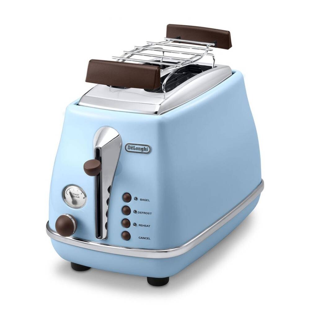 

Тостер DeLonghi Vintage Icona CTOV2103.AZ, голубой