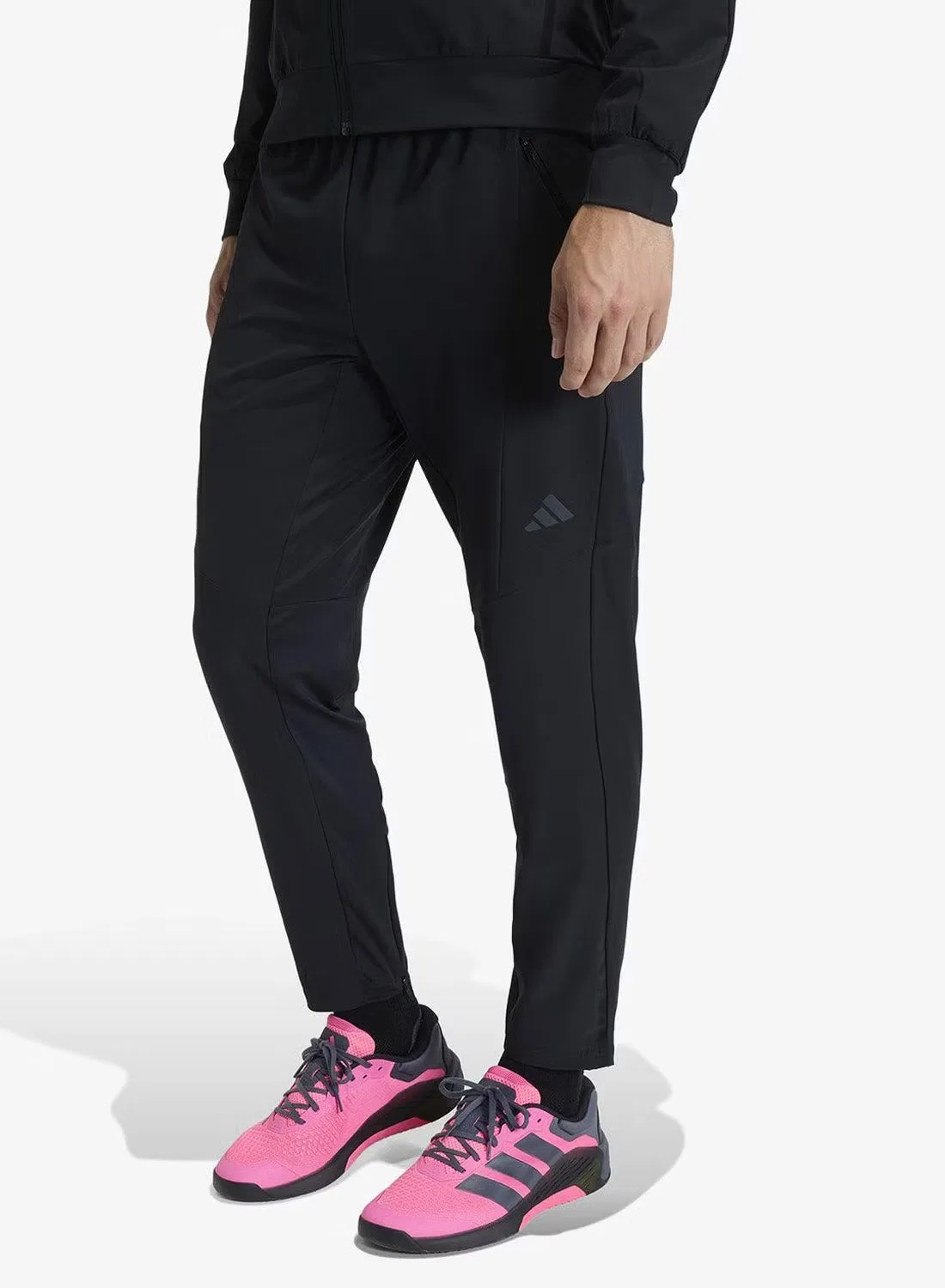 Джоггеры тренировочные с зауженным кроем D4T Adidas, черный