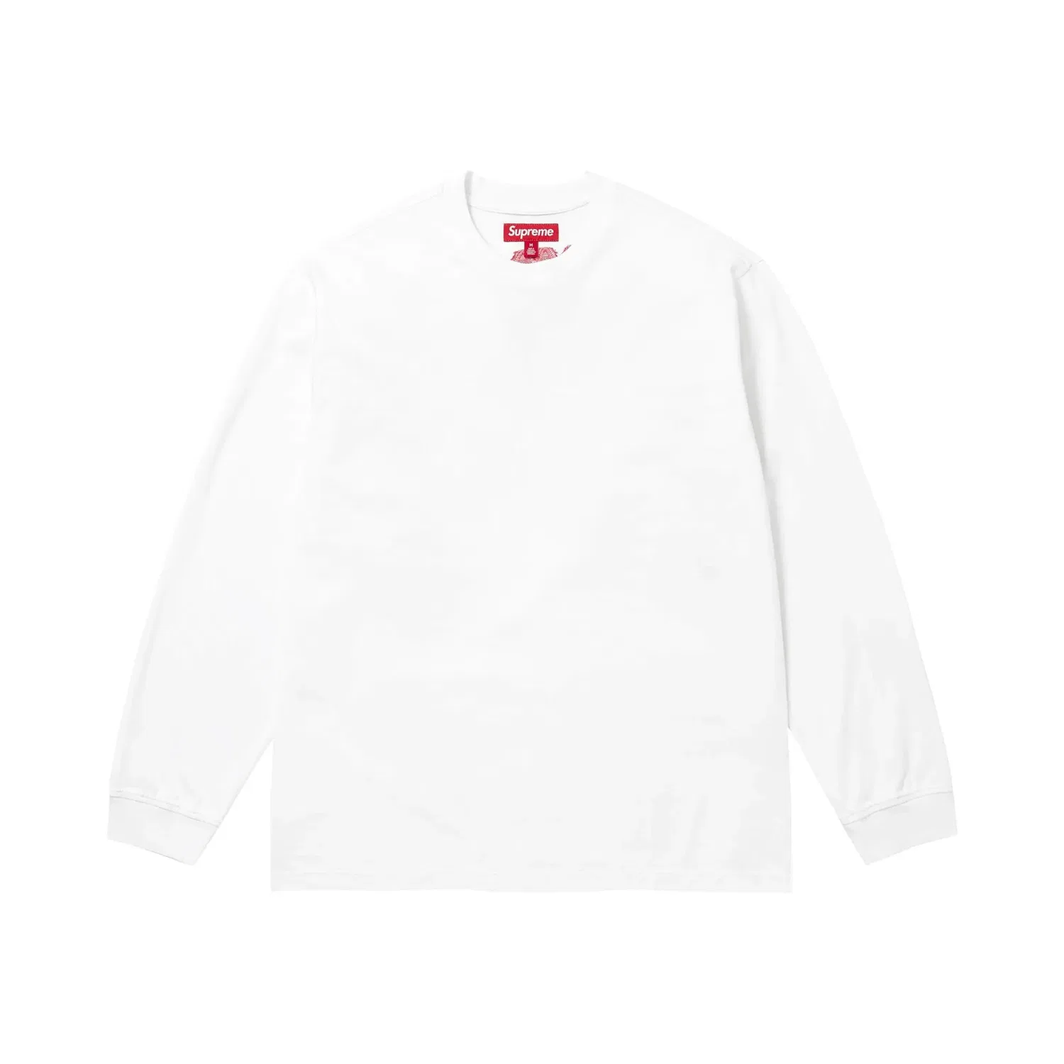 Лонгслив с принтом Intarsia Supreme, White — фото 2