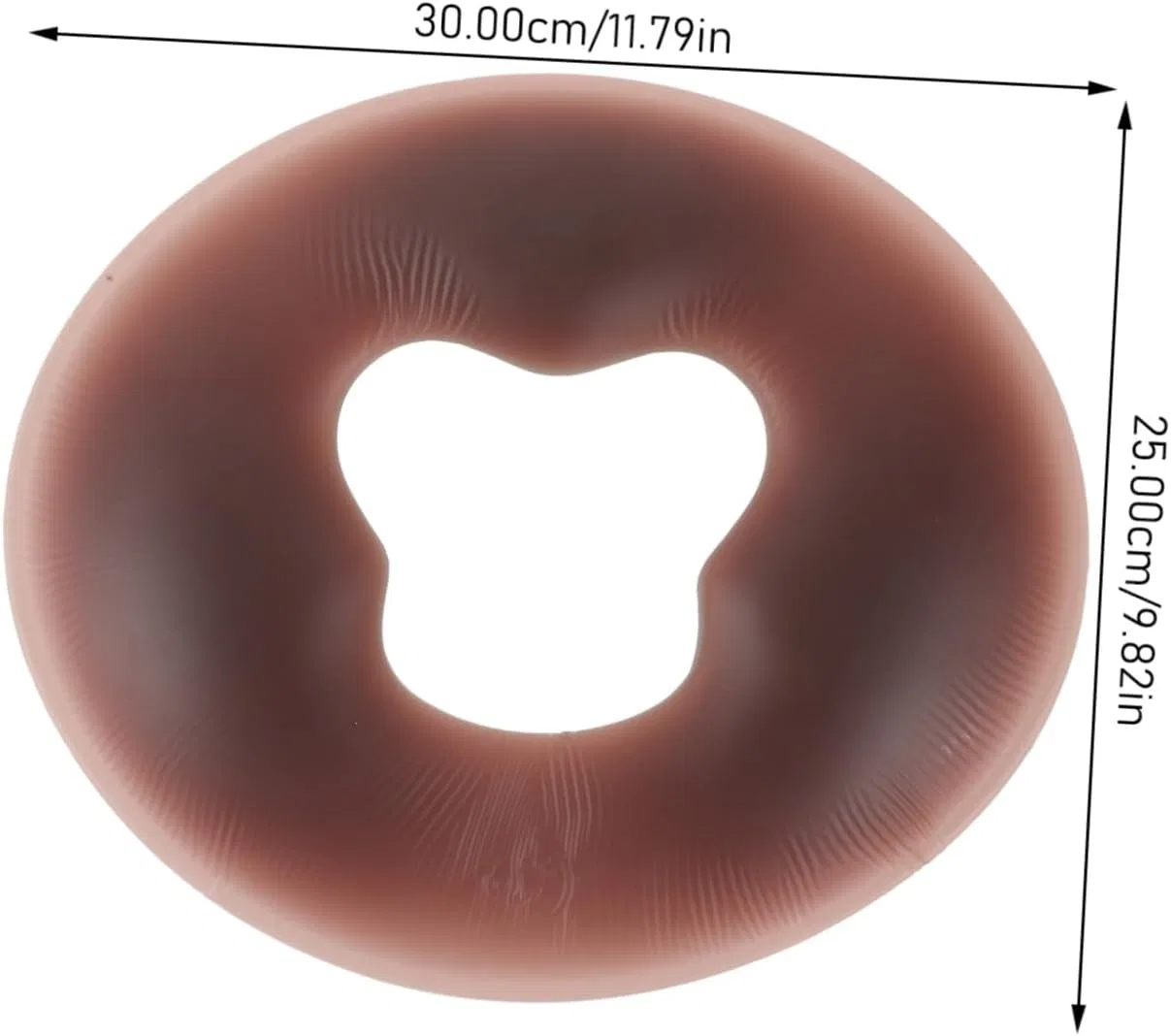 Массажная подушка для лица Silikonkissen, Healvian, 1 шт, 674 г, Kaffee — фото 2