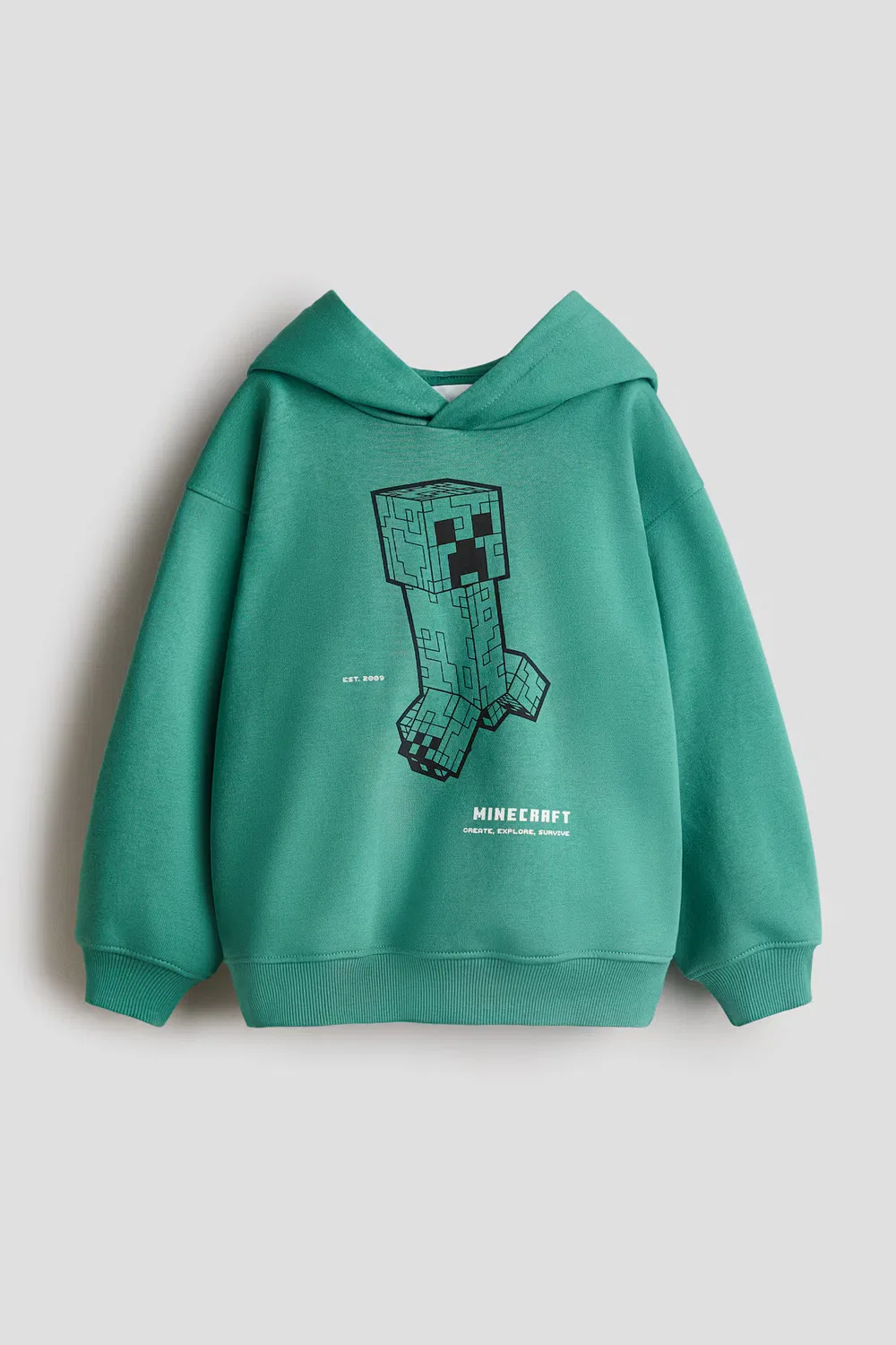 Худи с принтом H&M, Grün/Minecraft