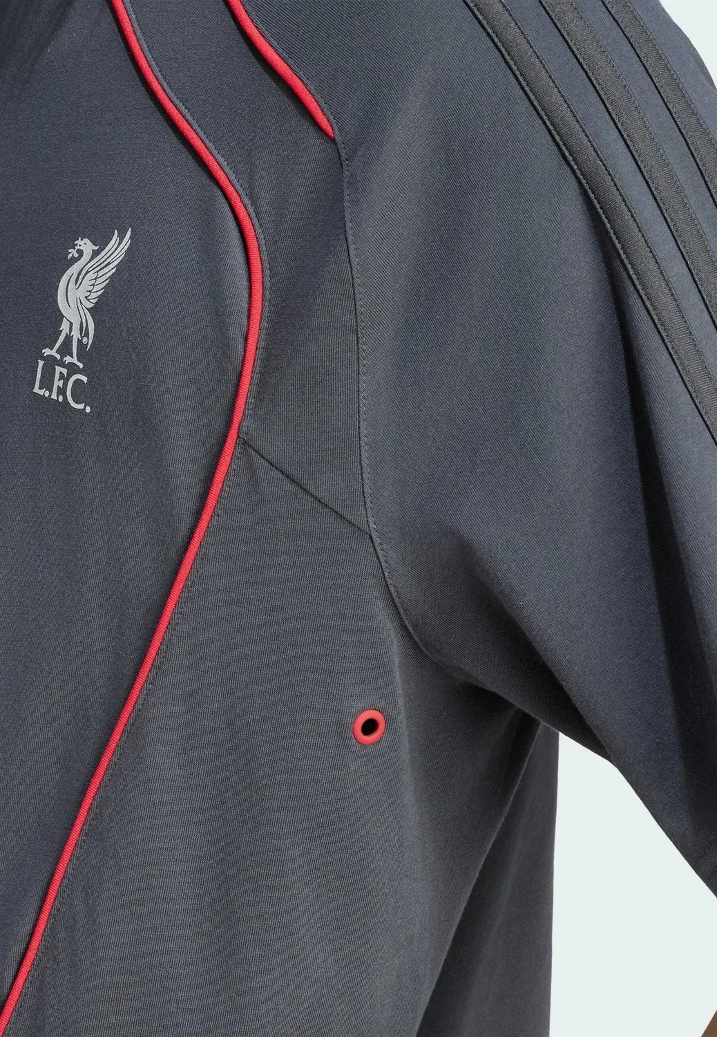 Футболка LFC с коротким рукавом - футболка с принтом Adidas Originals, Carbon — фото 4
