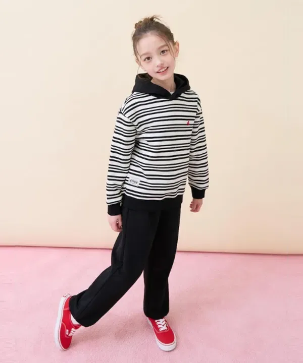 Спортивный костюм с полоской, Beanpole Kids, черный