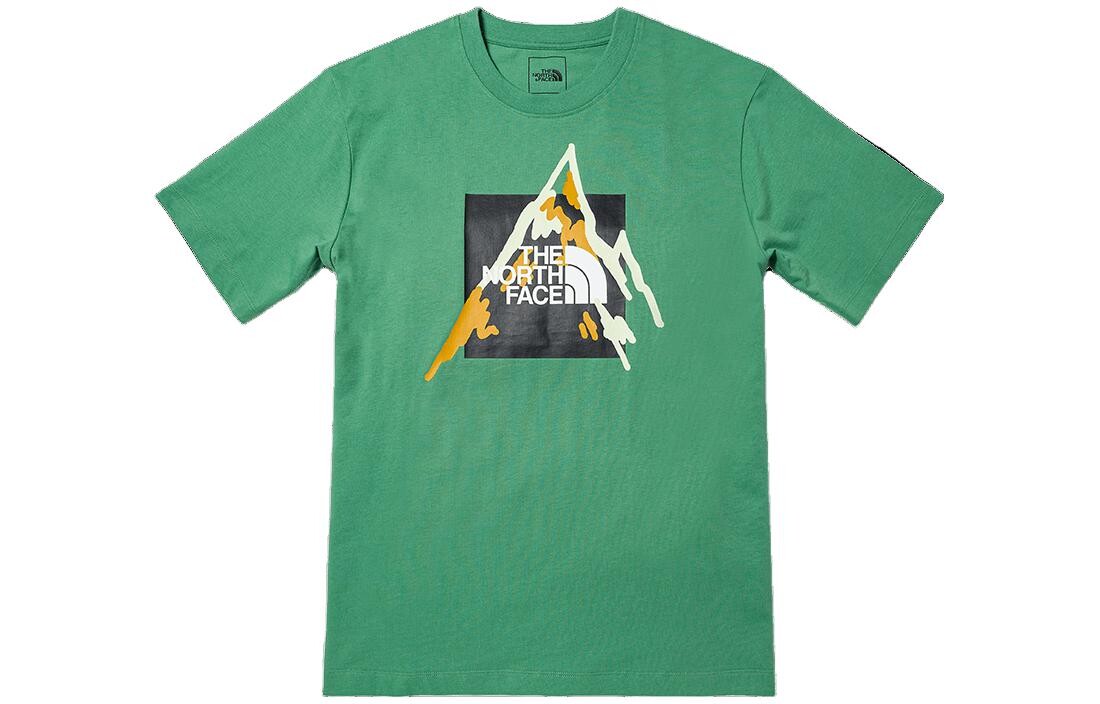 

Футболка мужская зеленая The North Face, зеленый