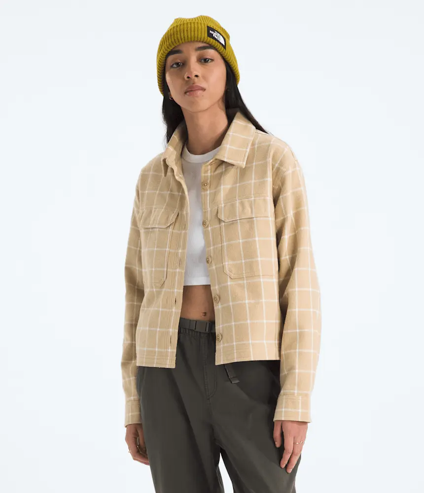 

Женская фланелевая рубашка Valley в клетку The North Face, Khaki Stone Grid Large Plaid