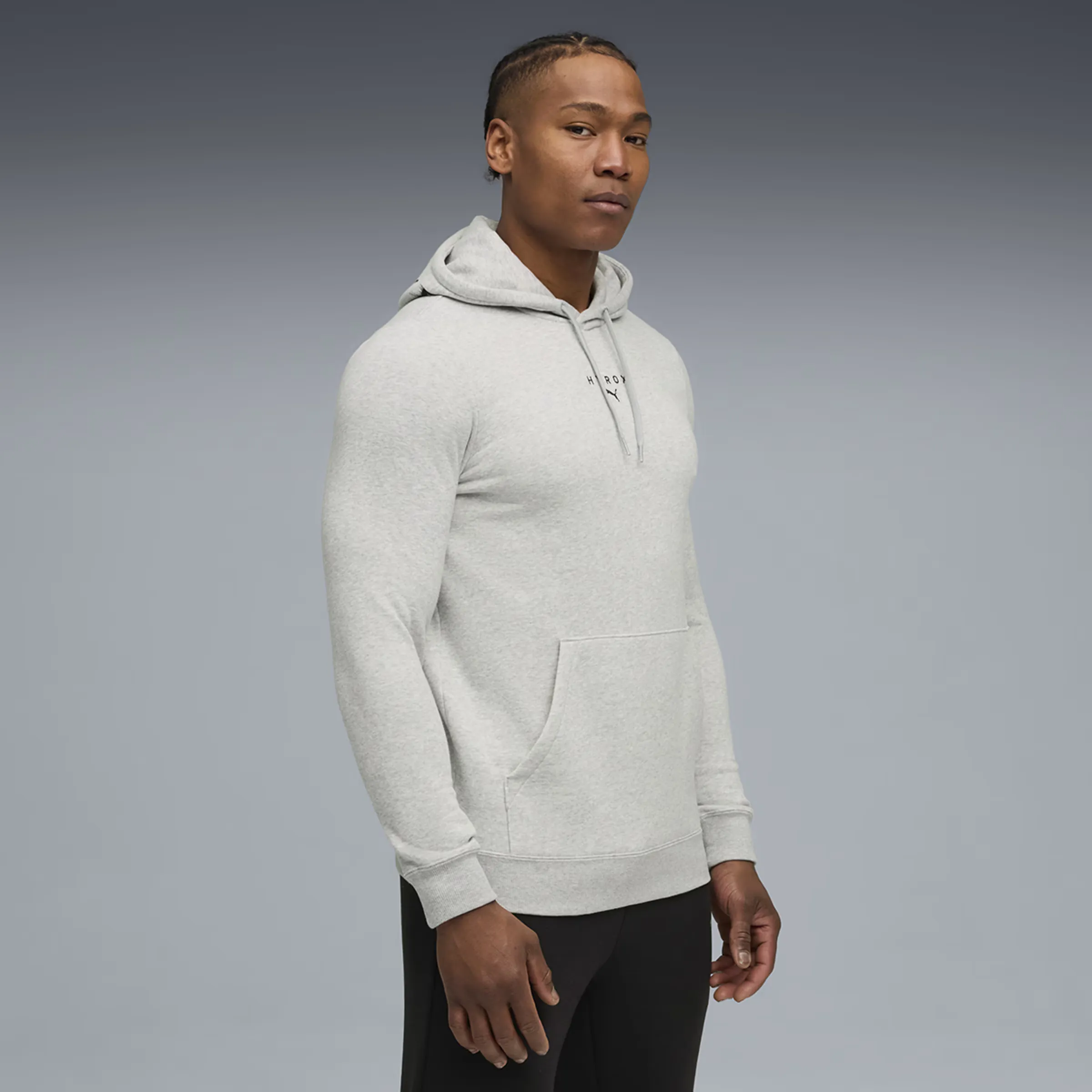 

Толстовка мужская Puma x HYROX Heavyweight, серый