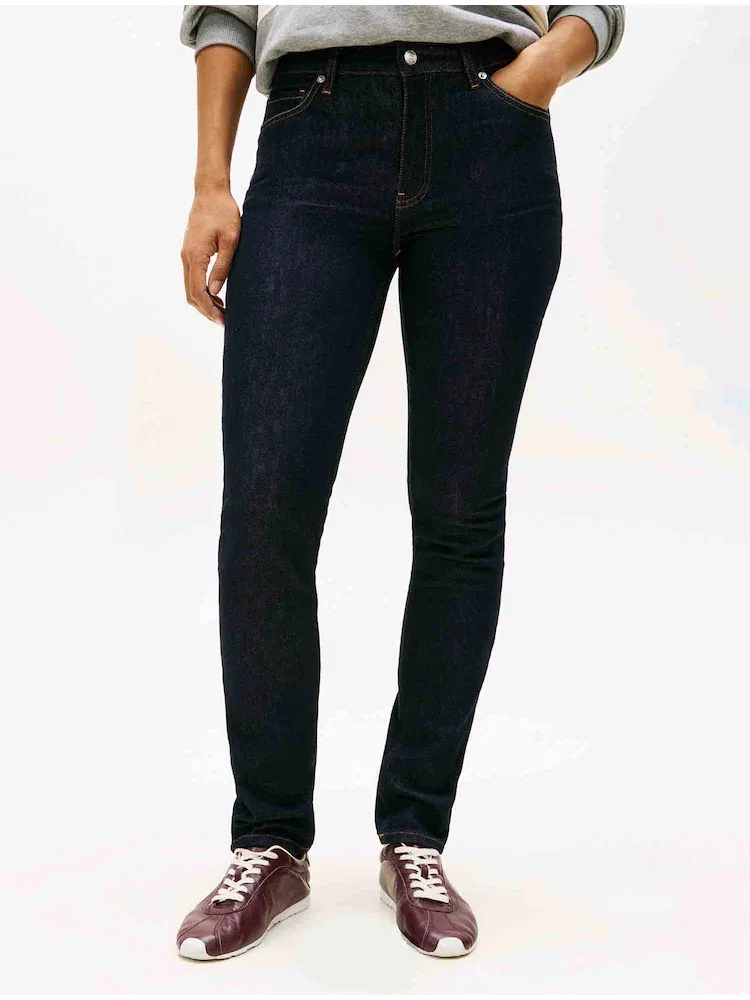 Джинсы Slim Fit из тенселя TOMMY HILFIGER, Navy — фото 3