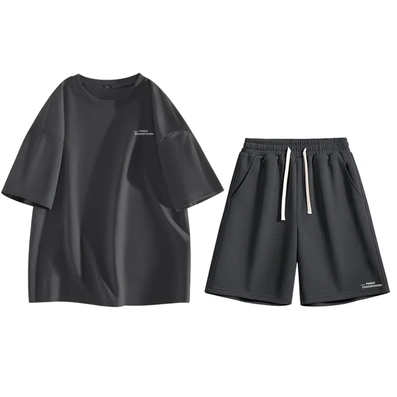 Детский спортивный комплект с принтом MINISO, Dark Gray