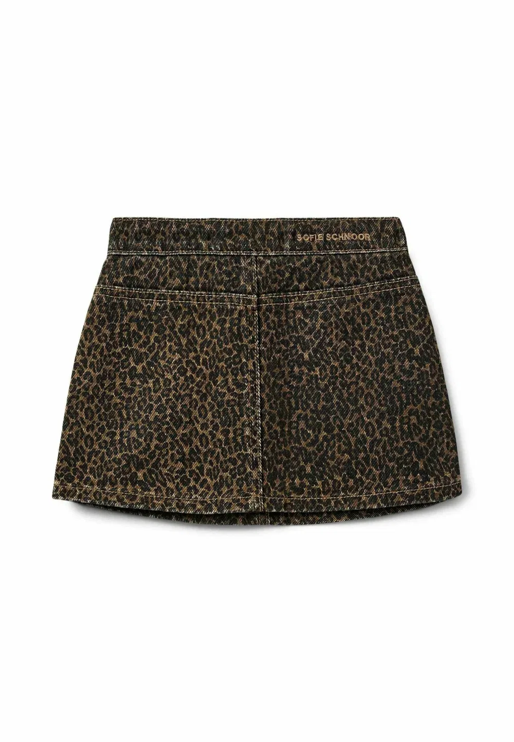 Callykb - джинсовая юбка Sofie Schnoor, Leopard — фото 2