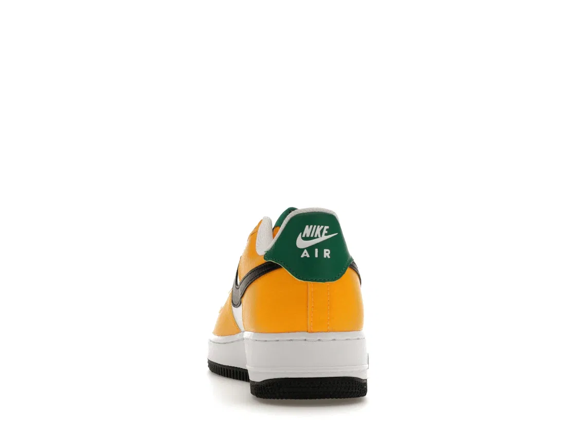 Детские кроссовки lifestyle Nike Air Force 1 Low, University Gold/Malachite/Black — фото 4