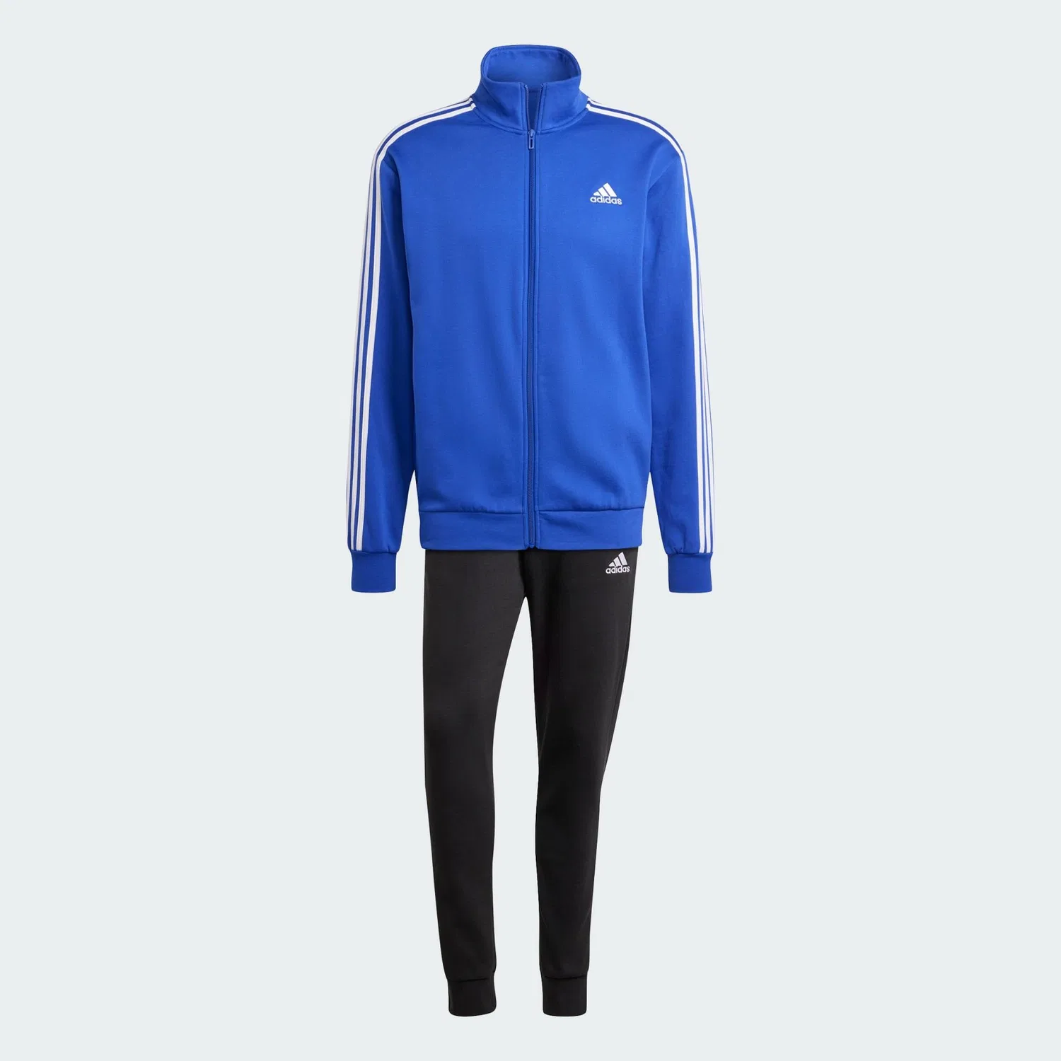 Мужской спортивный костюм с длинным рукавом Basic 3-Streifen Trainingsanzug Adidas, Mediterranes Blau