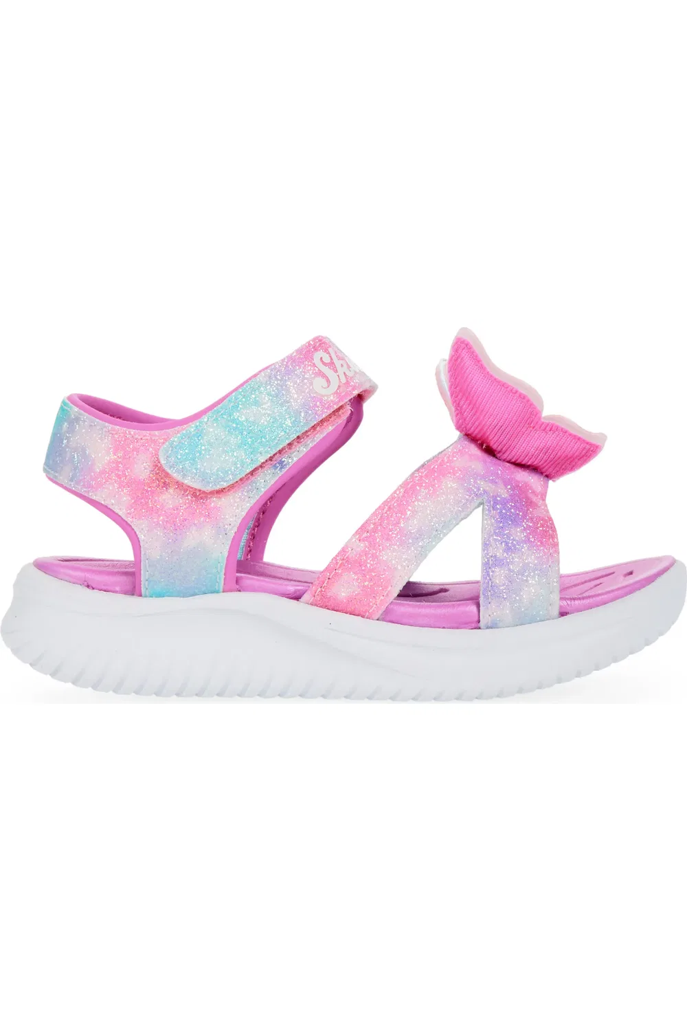 Сандалии детские с подсветкой Jumpsters SKECHERS, Pink Multi — фото 3