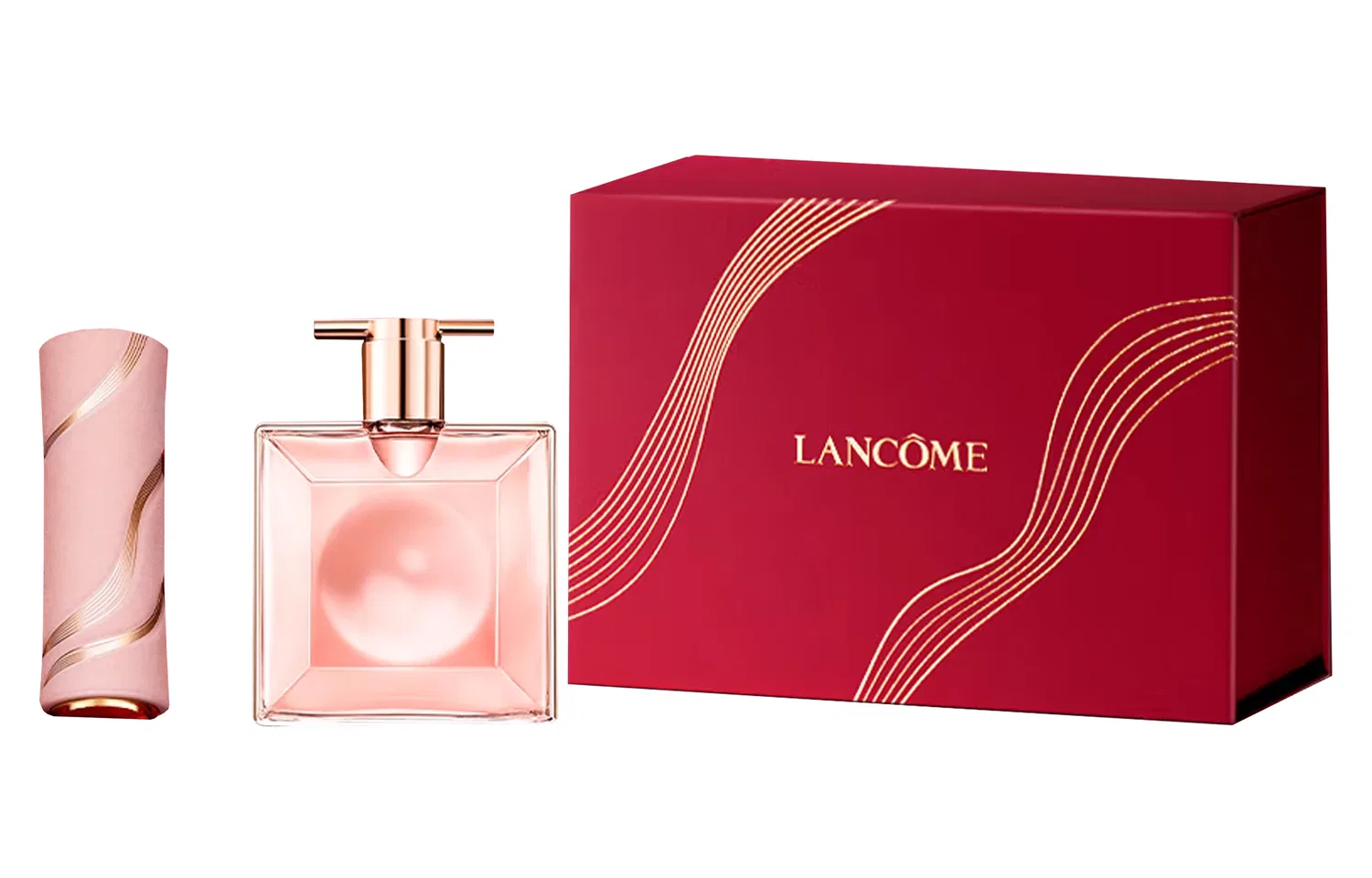 Женский парфюмерный набор с губной помадой My Perfume, LANCOME, Rose