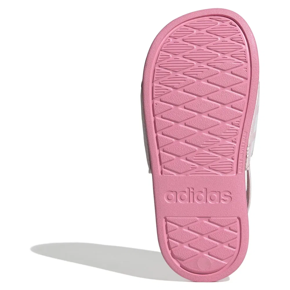 Сланцы Adilette Estrap kids Adidas, розовый — фото 2