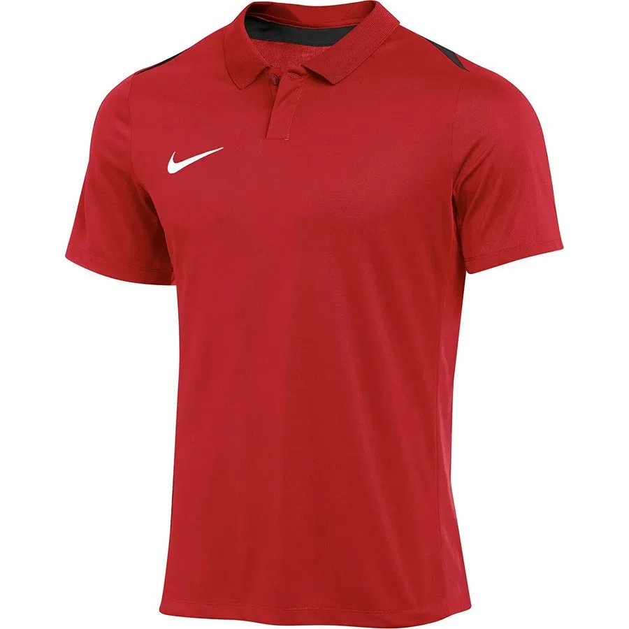 Футбольная поло-футболка с коротким рукавом Dri-FIT Academy 24 Nike, Красный