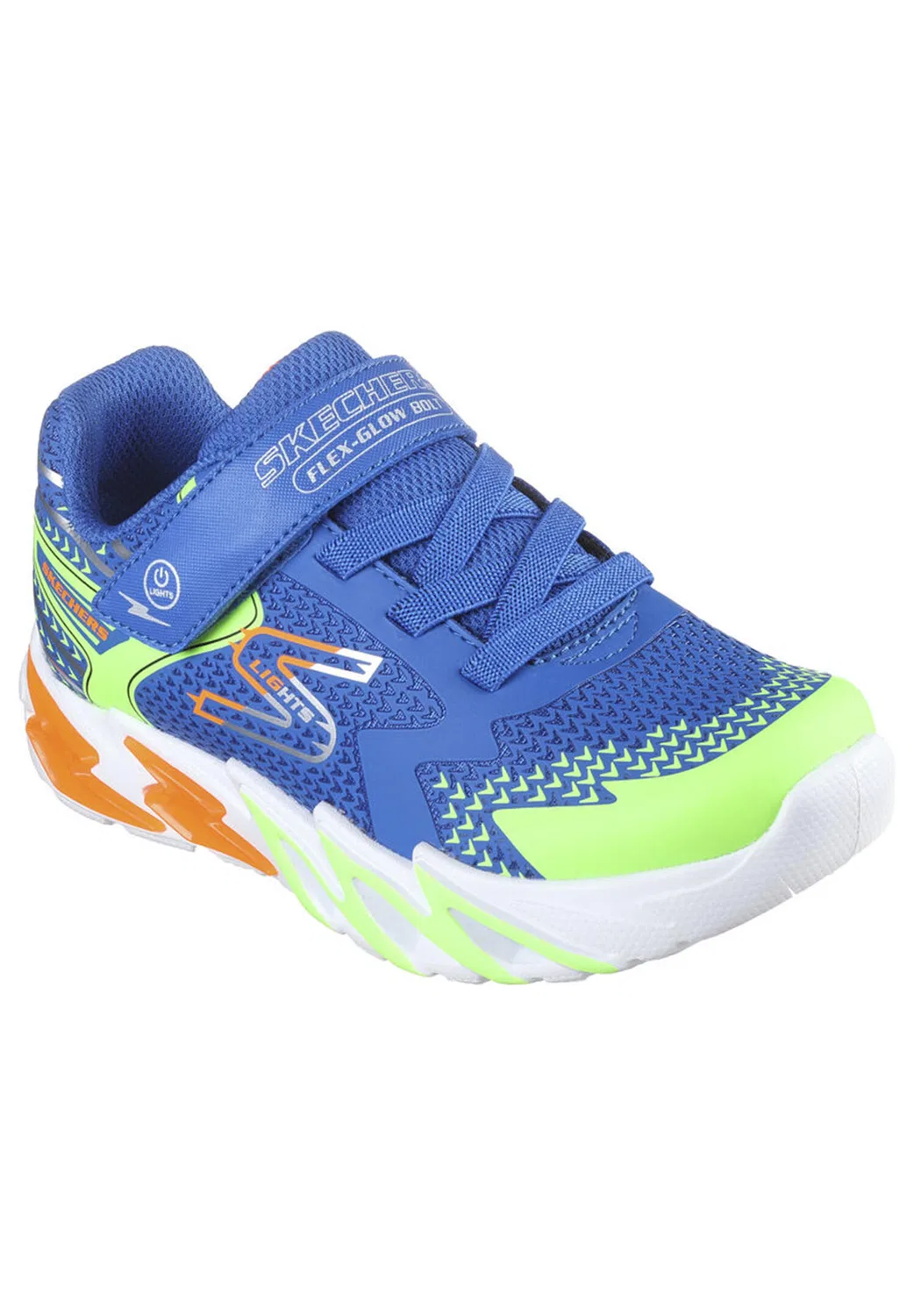 Детские кроссовки со светящейся подошвой FLEX-GLOW BOLT Skechers, Bunt