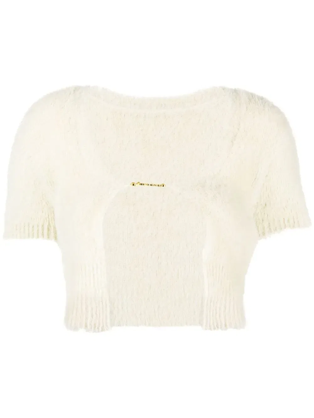 Кардиган La Maille Neve Jacquemus, бежевый