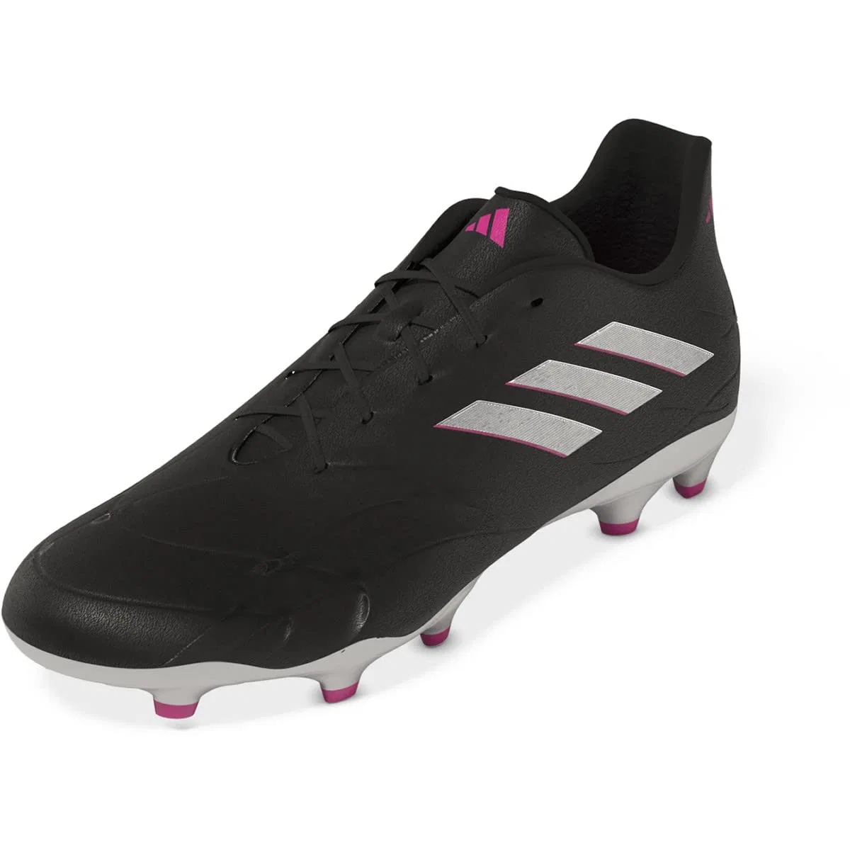 Детские бутсы футбольные для мальчиков Copa 23.3 Adidas, Nero Zero Metallic Team Shock Pink 2 — фото 2