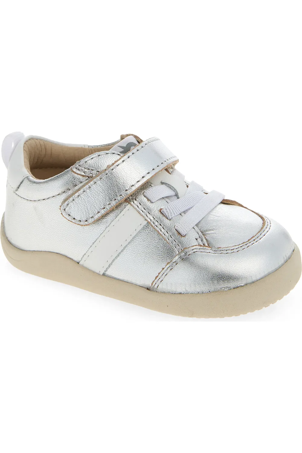 Детские кроссовки с нескользящей подошвой Retro OLD SOLES, Silver/Snow