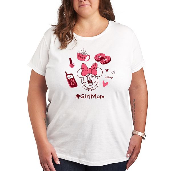 

Футболка с принтом Minnie Mouse для мамы девочки Disney, White, Белый, Футболка с принтом Minnie Mouse для мамы девочки Disney, White
