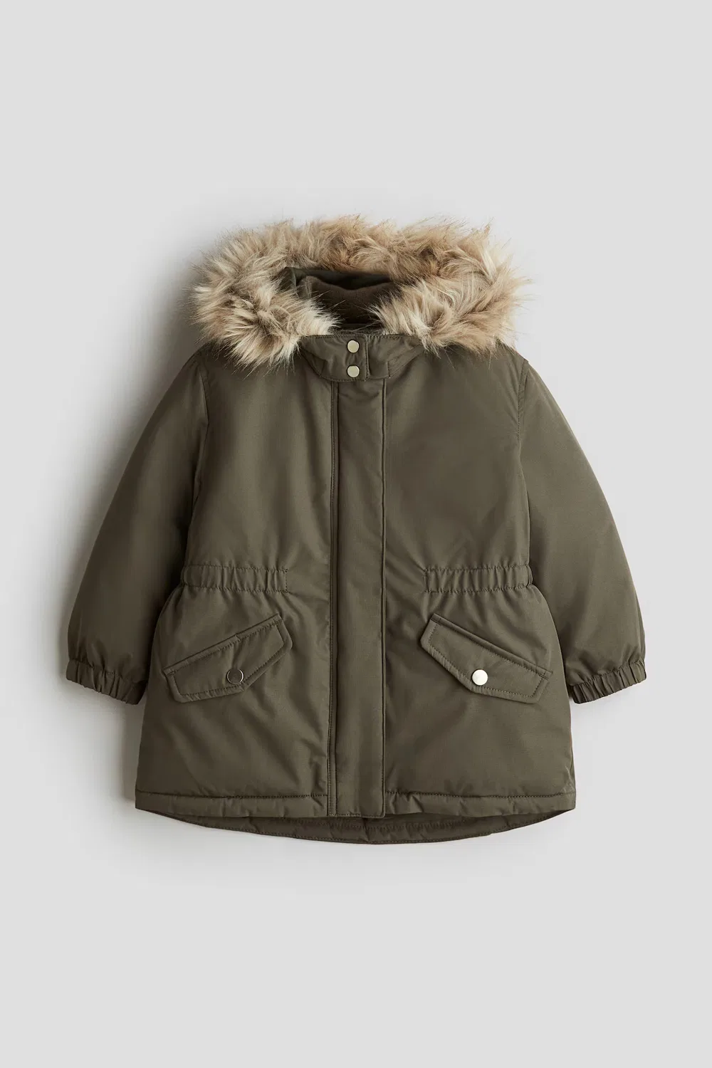 Водоотталкивающая парка H&M, Khakigrün