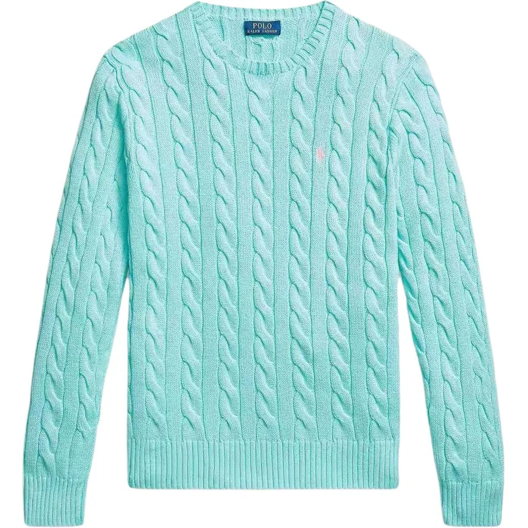 Мужской джемпер с круглым вырезом Polo Ralph Lauren, Aqua Blue