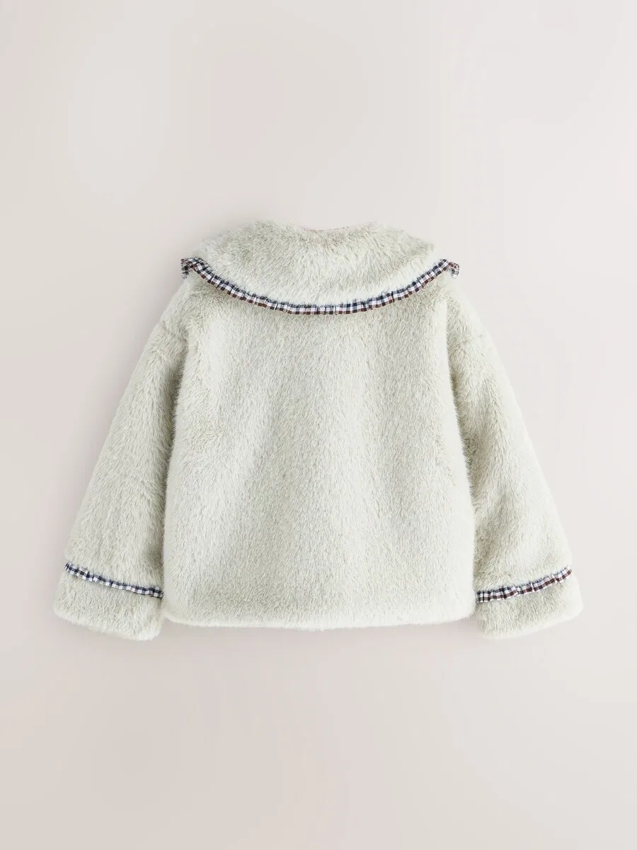 Куртка Laura Ashley межсезонья кремового цвета — фото 3