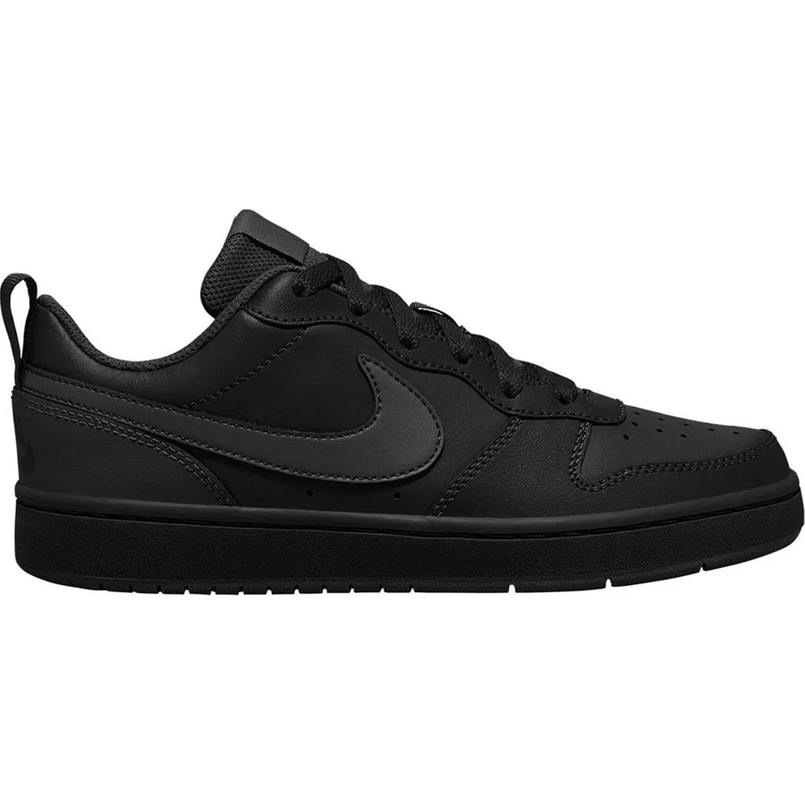 Кроссовки детские с шнуровкой Court Borough Low 2 Nike, Черный