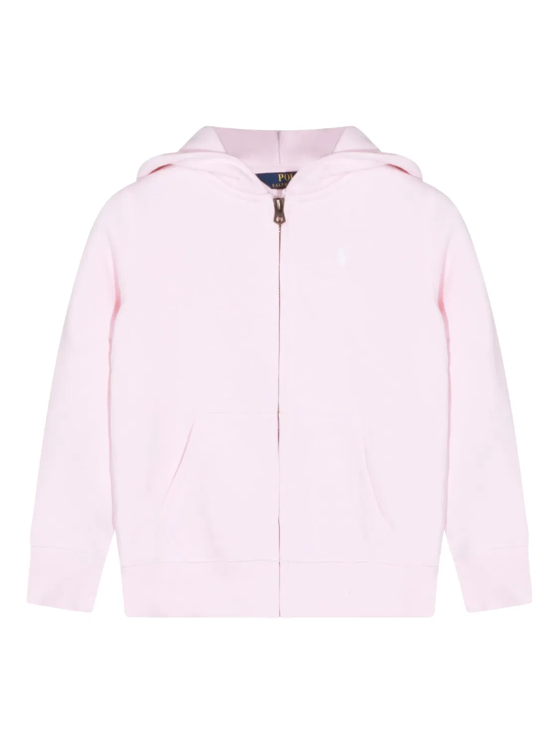 Худи с застежкой спереди и логотипом Polo Ralph Lauren, розовый