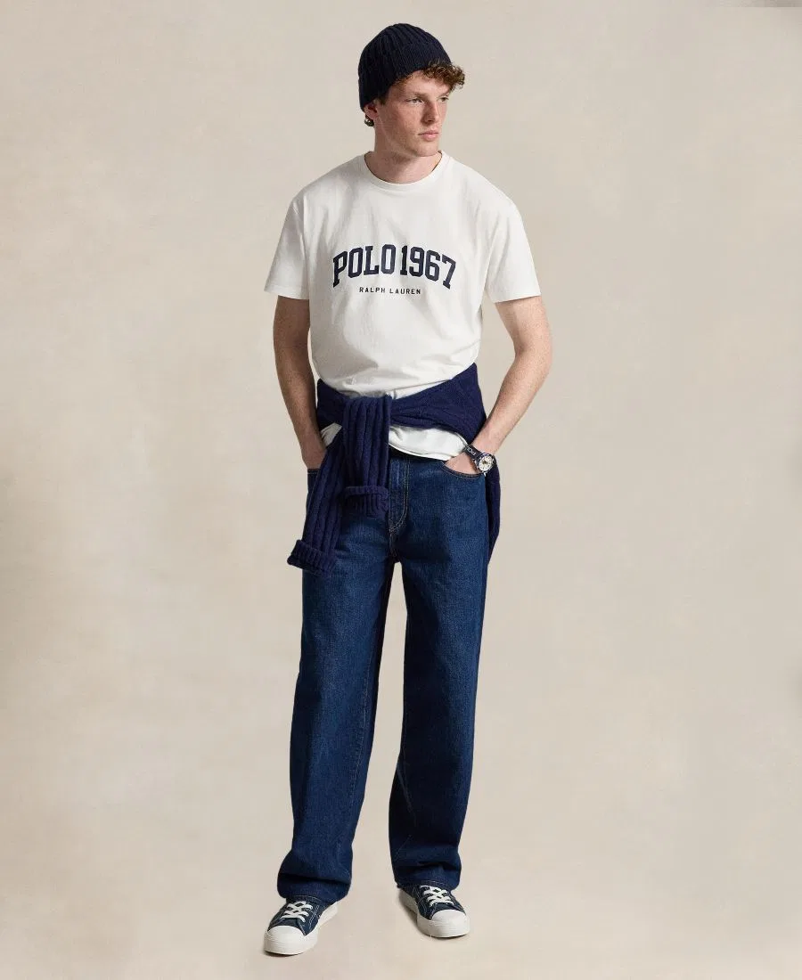 Мужская футболка с принтом Polo Ralph Lauren, White1 — фото 2