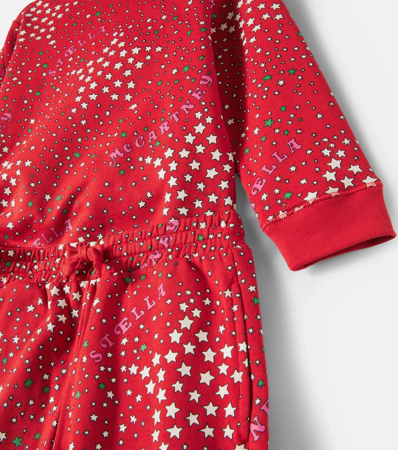 Комплект из двух предметов с принтом Stella Mccartney Kids, красный — фото 4