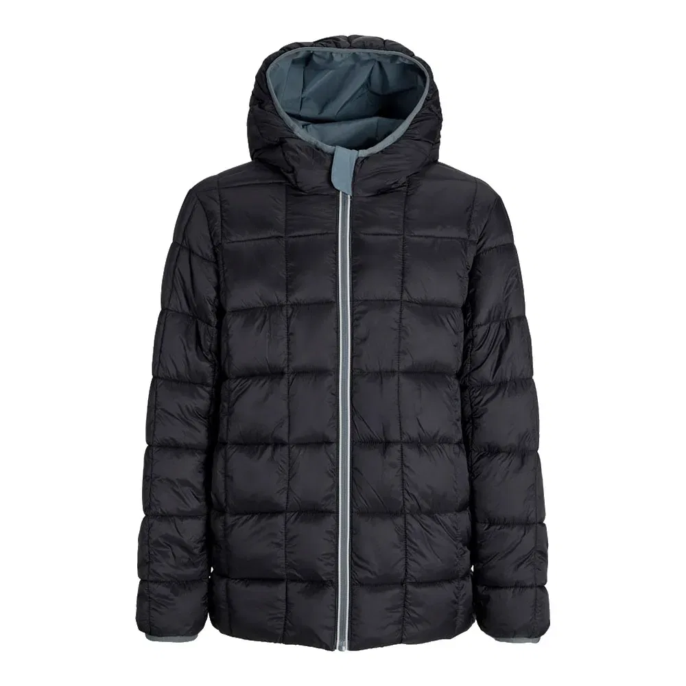Куртка-пуховик Brook Reversible SN Jack & Jones, серый — фото 4