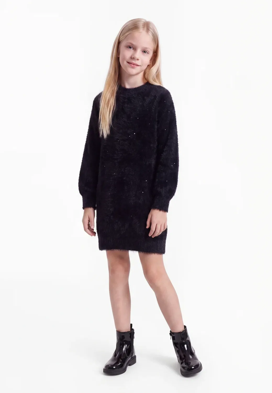 Детское платье - платье-комбинезон Guess, Jet Black