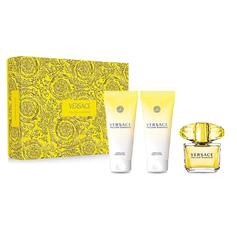 Женский набор парфюма Versace Yellow Diamond, 50 мл, Versace