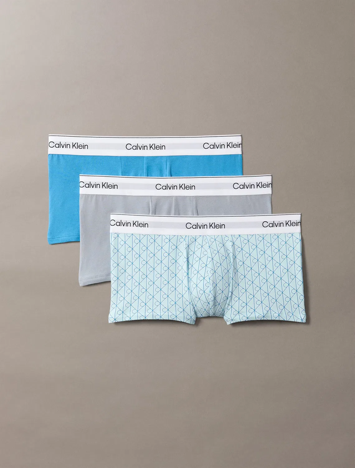 Мужские боксеры с принтом Icon Cotton Stretch Calvin Klein, Multicolor
