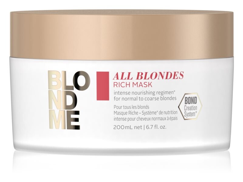 

Питательная маска для густых волос Schwarzkopf Professional Blondme All Blondes Rich