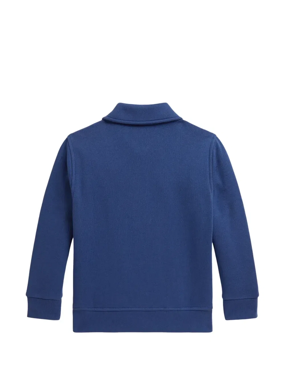 Толстовка с молнией и вышивкой Pony Polo Ralph Lauren Kids, синий — фото 2