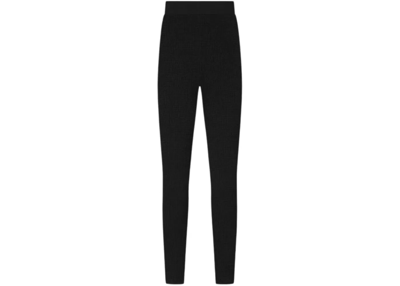 Женские леггинсы вафельные Leggings Fear of God, Vintage Black — фото 2