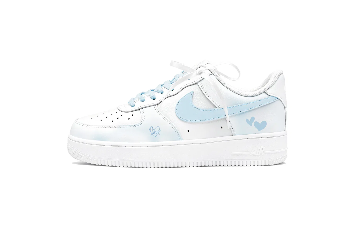 Детские кроссовки для скейтбординга с принтом Blue White Nike