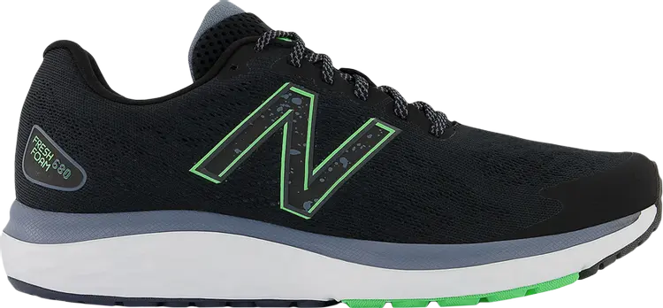 

Кроссовки New Balance Fresh Foam 680v7 'Black Vibrant Spring', черный