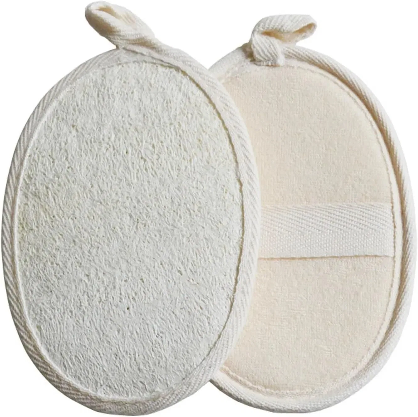Люфа для душа, MAQDDO, 6 шт., White