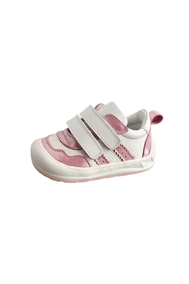 Детские туфли для девочек с ортопедической стелькой Alba Kids, White — фото 4