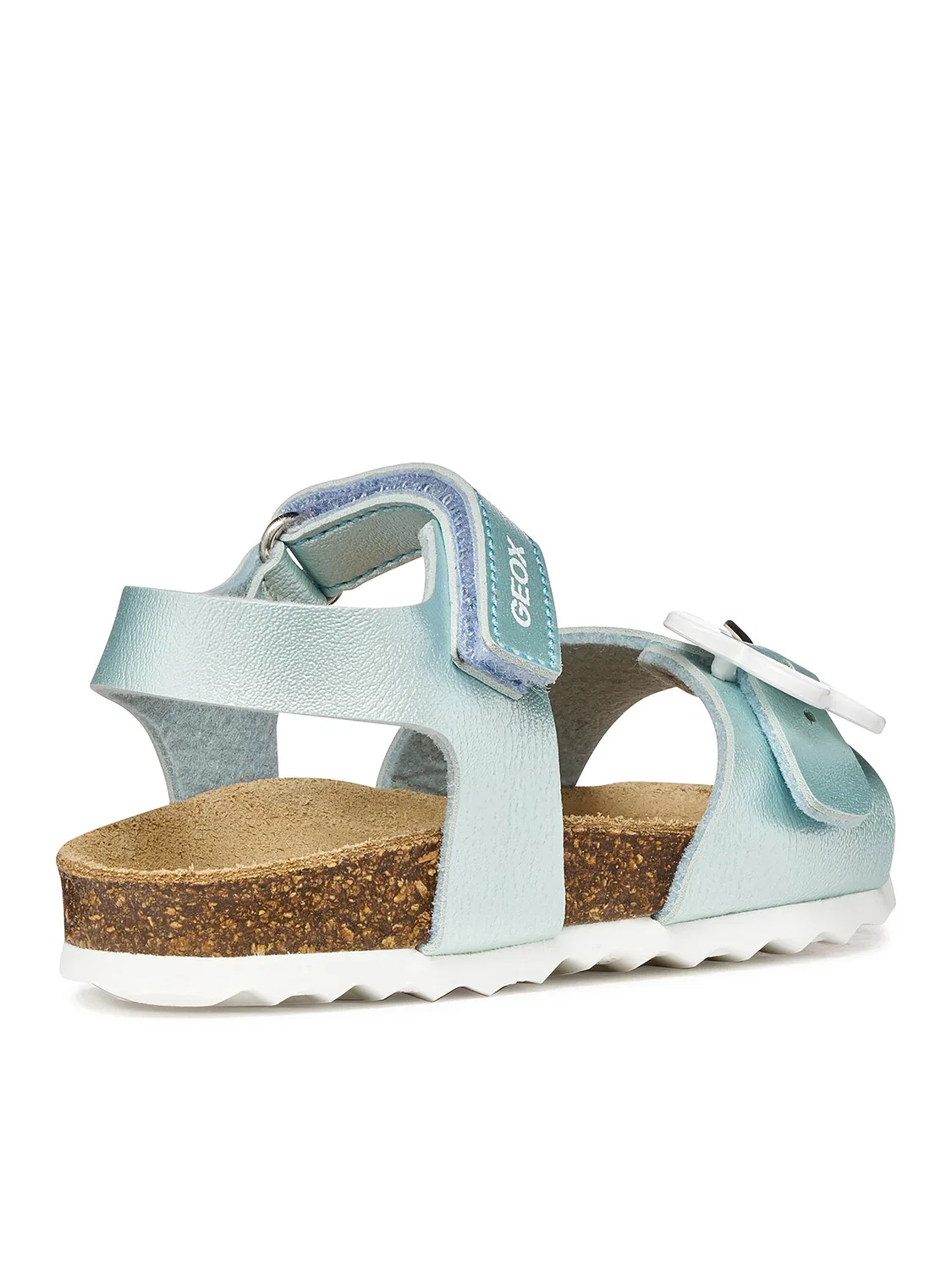 Сандалии небесно-голубые для девочки Sandal Chalki Girl Geox, голубой — фото 4